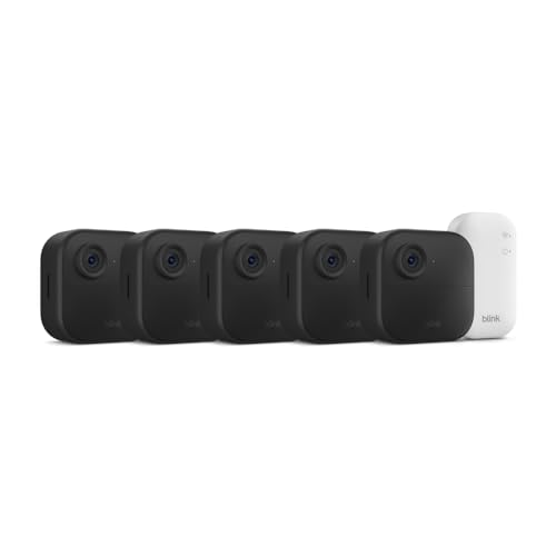 Wireless 1080P Outdoor Security Camera System - 5 Cameras