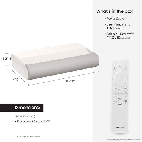 The Premiere 4K Ultra Short Throw Laser Projector