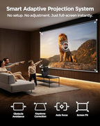 A Series Smart Projector with Google TV & Netflix