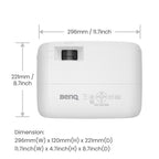 1080P Gaming Projector with Low Latency & Dual HDMI