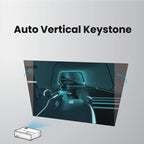 1080P Gaming Projector with Low Latency & Dual HDMI