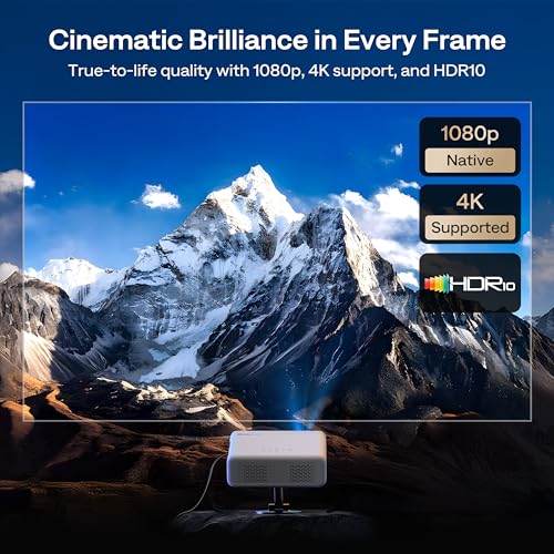 Smart Projector with WiFi & Bluetooth