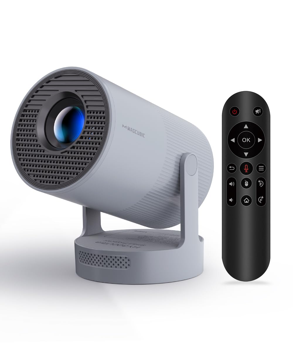 Mini 4K Projector with WiFi 6 & Bluetooth 5.4
