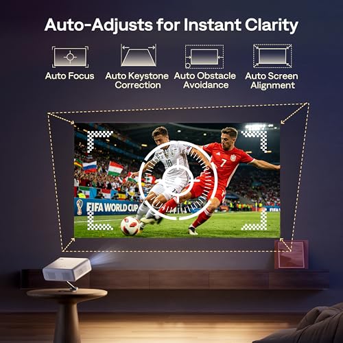 Smart Projector with WiFi & Bluetooth
