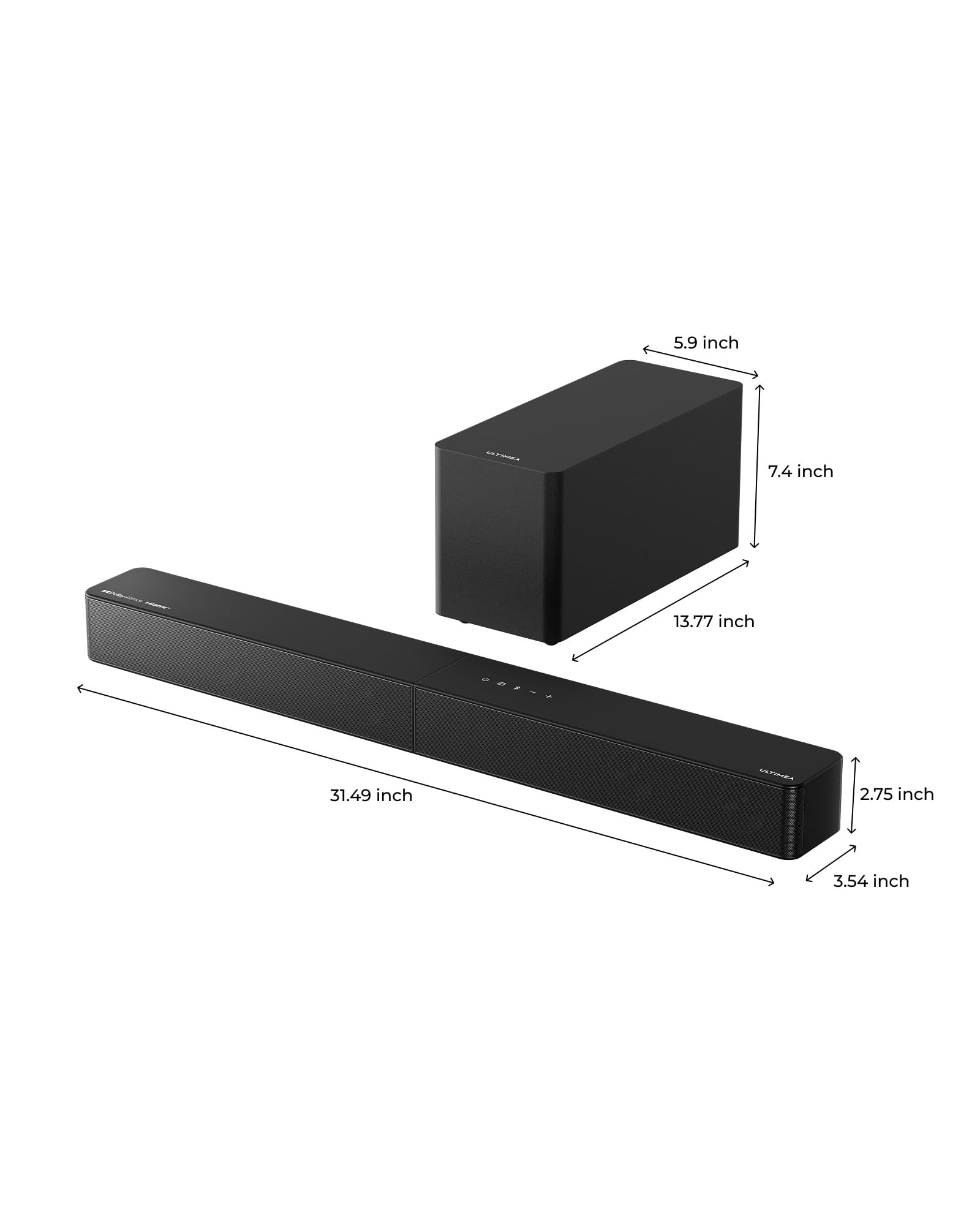 5.1CH Dolby Atmos Soundbar with Subwoofer