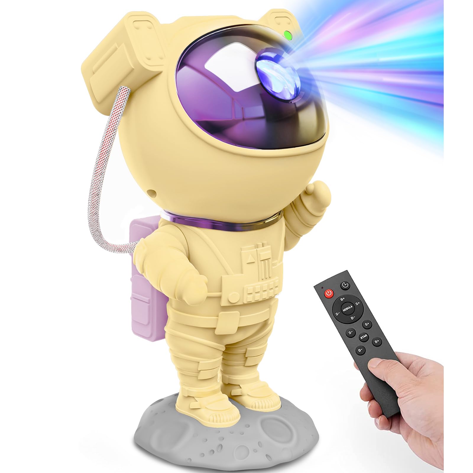 Astronaut Galaxy Star Projector Night Light