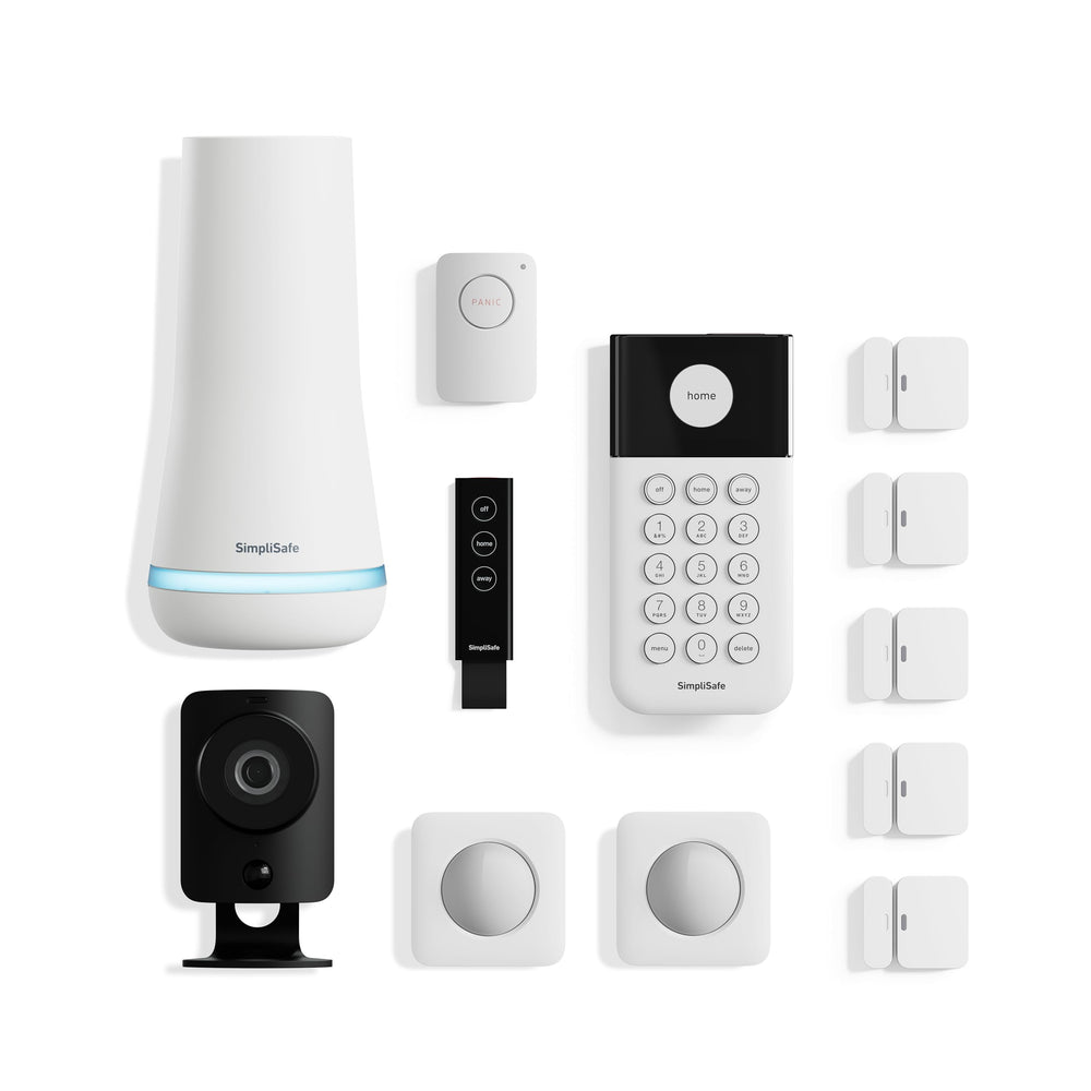 12-Piece Wireless Home Security System with HD Camera