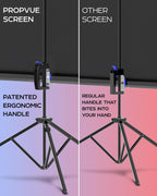 100-Inch Tripod Projector Screen for Indoor & Outdoor Use