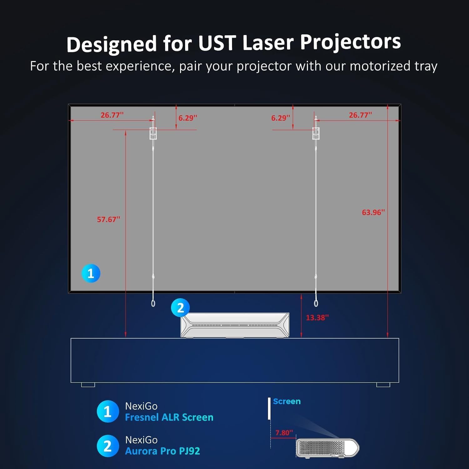 NexiGo Aurora Pro Projector Variation