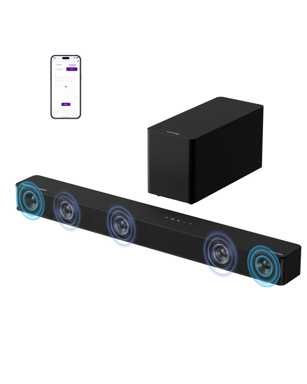 5.1CH Dolby Atmos Soundbar with Subwoofer