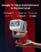 4K Triple Laser Smart Portable Projector