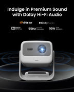 4K Triple Laser Smart Portable Projector