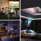 Universal Adjustable Projector Stand with 360° Rotation
