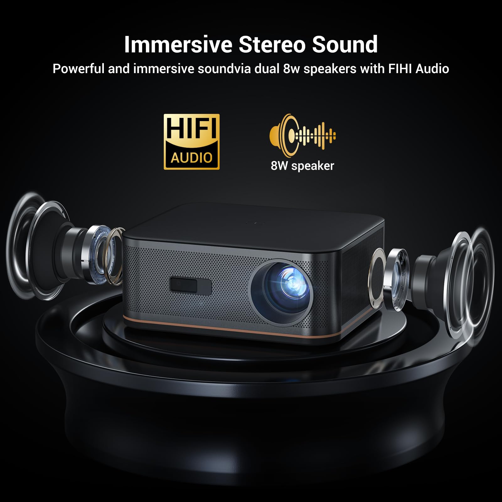 2000 ANSI 4K Smart Projector with Auto Focus