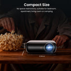 Native 1080P Bluetooth Projector for Home & Outdoor Use