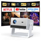 4K Smart Mini Projector with WiFi & Bluetooth