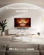 5.1CH Dolby Atmos Soundbar with Subwoofer