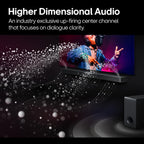 9.1.5CH Dolby Atmos Soundbar with Rear Speakers & Subwoofer