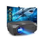Native 1080P Outdoor Projector with WiFi & Bluetooth