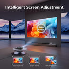 4K Smart Projector with WiFi & Bluetooth