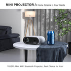 Full HD Mini Projector with Tripod