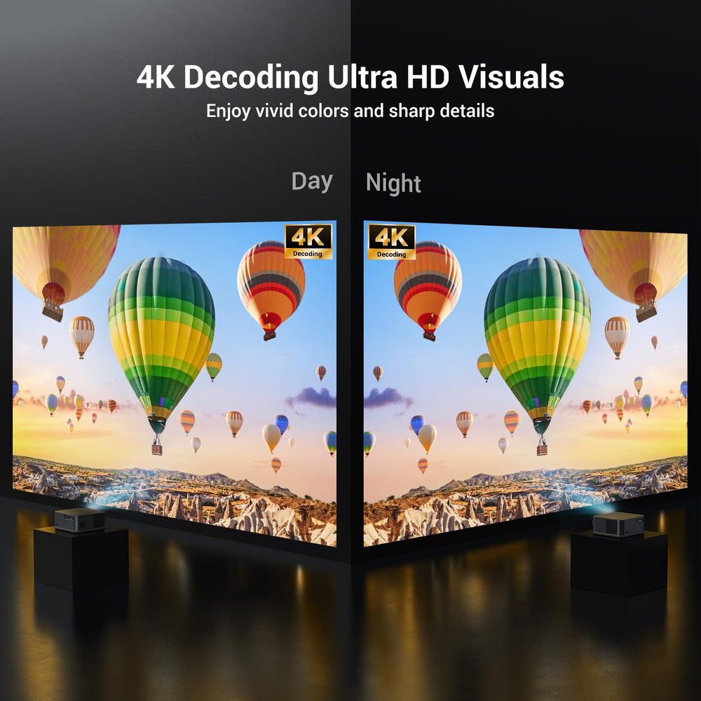 2000 ANSI 4K Smart Projector with Auto Focus