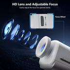 3D Galaxy Star Projector with Bluetooth Speaker