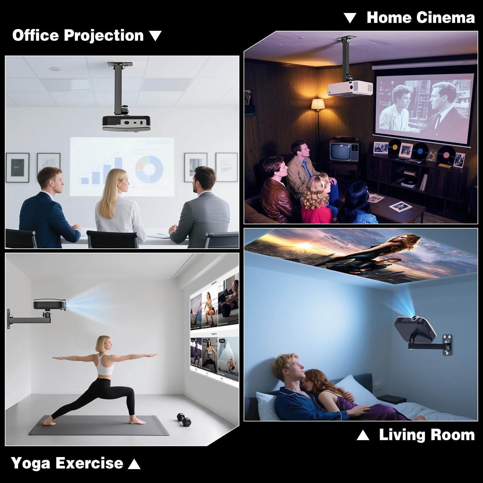 BAISHUN Projector Wall Mount