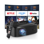4K Smart Projector with WiFi & Bluetooth
