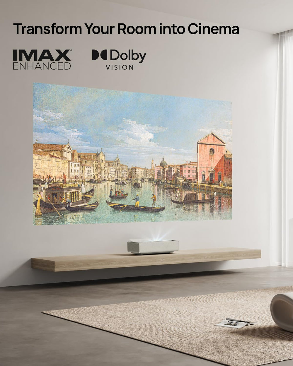 AURA Series UST Laser Projector with Dolby Vision