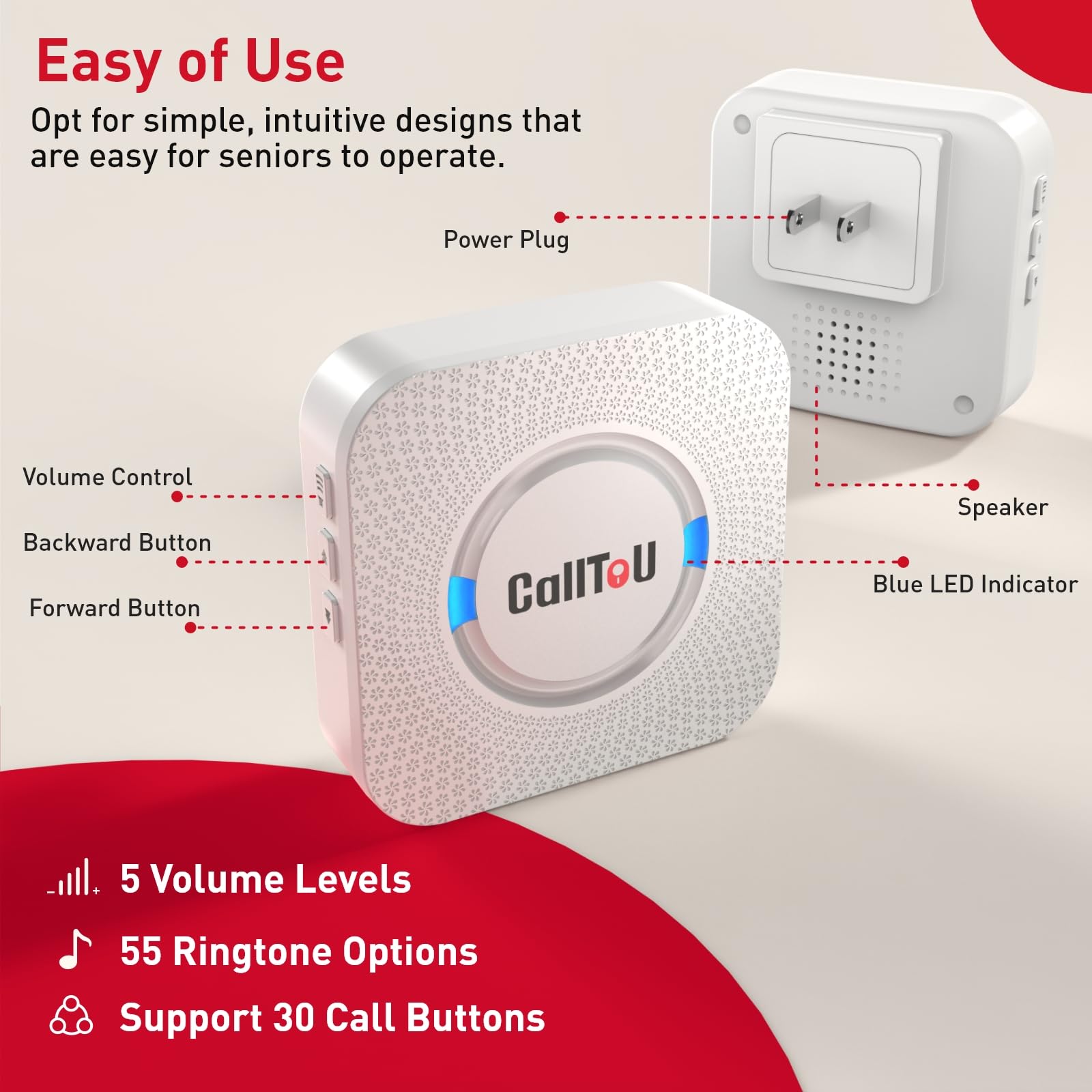 Wireless Caregiver Alert System for Seniors & Patients