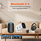 1080P Smart Mini Projector with WiFi & Bluetooth