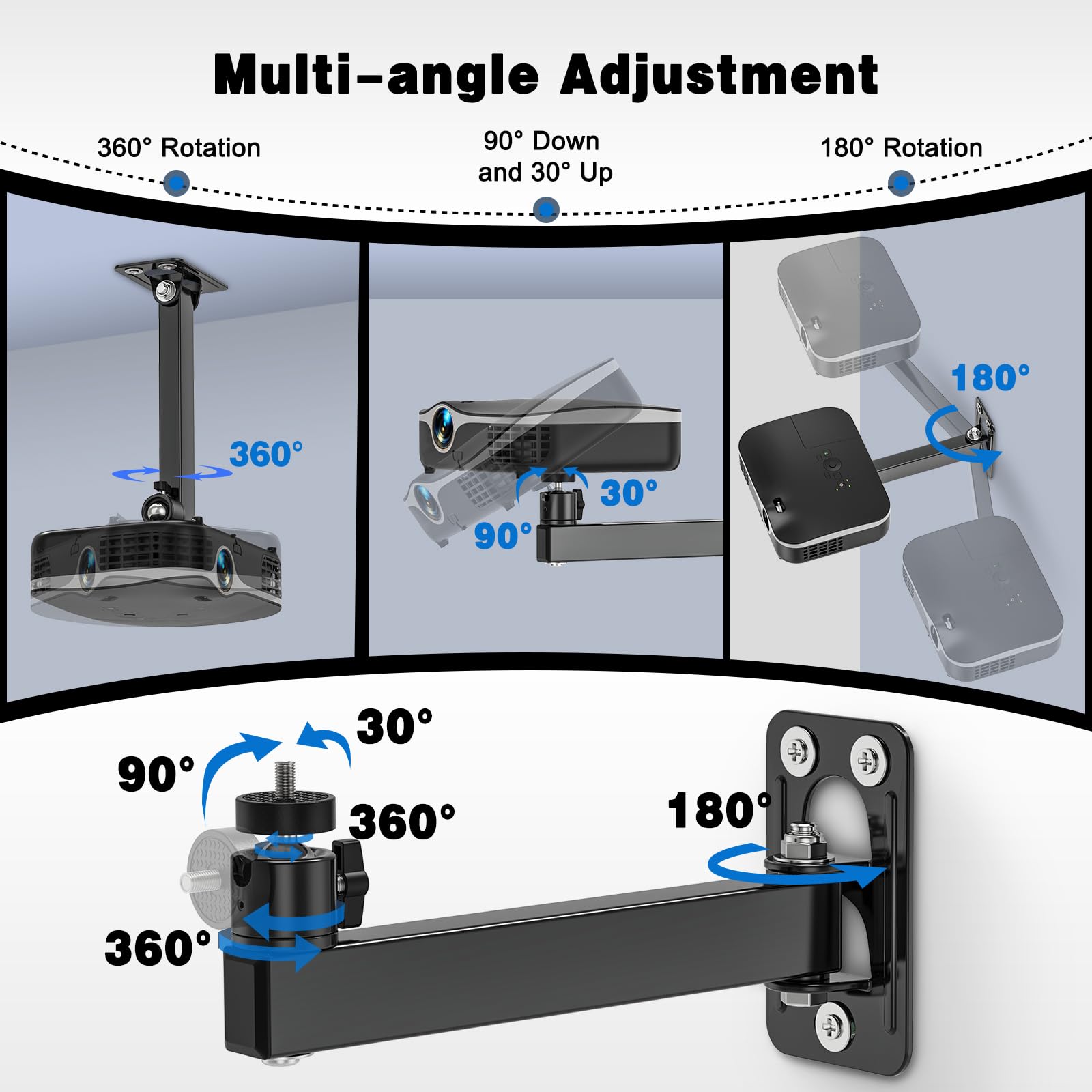 BAISHUN Projector Wall Mount