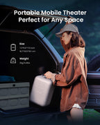 4K Triple Laser Smart Portable Projector