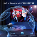 2000 ANSI Native 1080P Smart Projector with Auto Focus