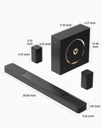 5.1.2CH Dolby Atmos Surround Soundbar System