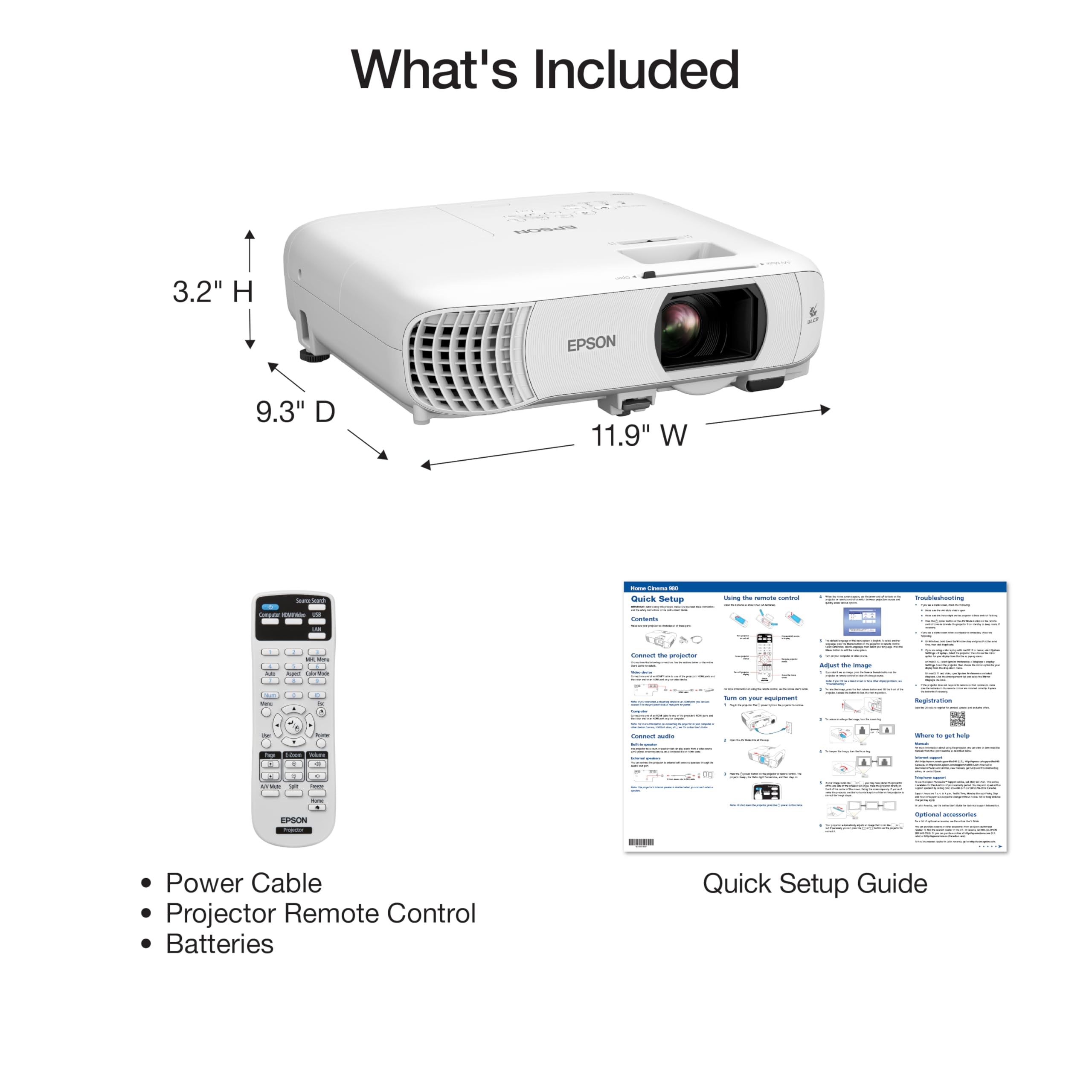 Home Cinema 1080P 3LCD Projector
