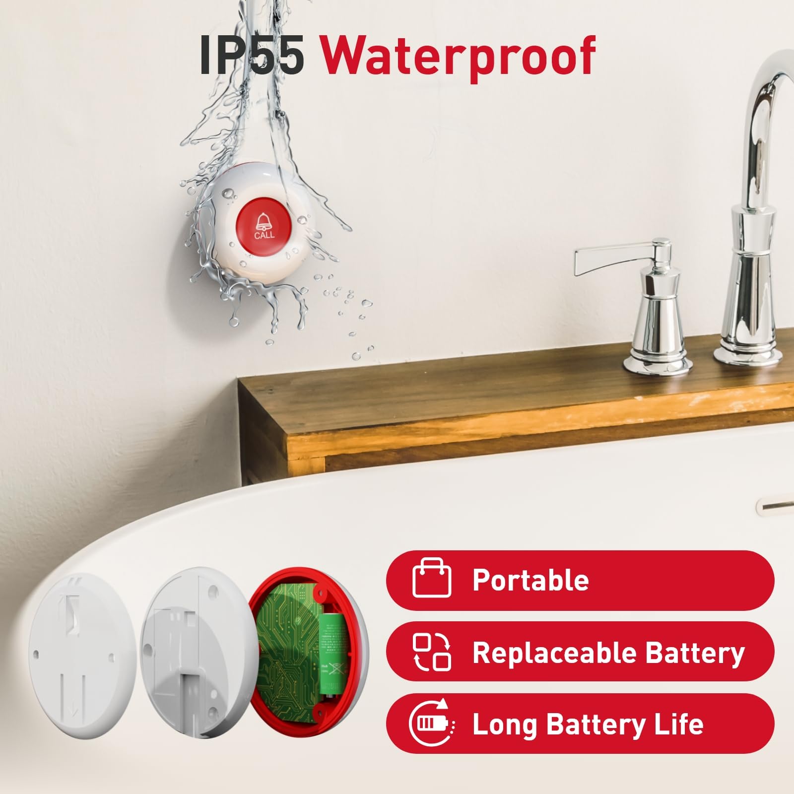 Wireless Caregiver Alert System for Seniors & Patients