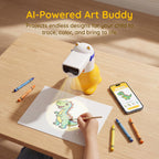 AI Drawing Projector for Kids with Smart Sketch & Voice Control