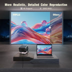 4K Smart Projector with Auto Focus & WiFi Bluetooth