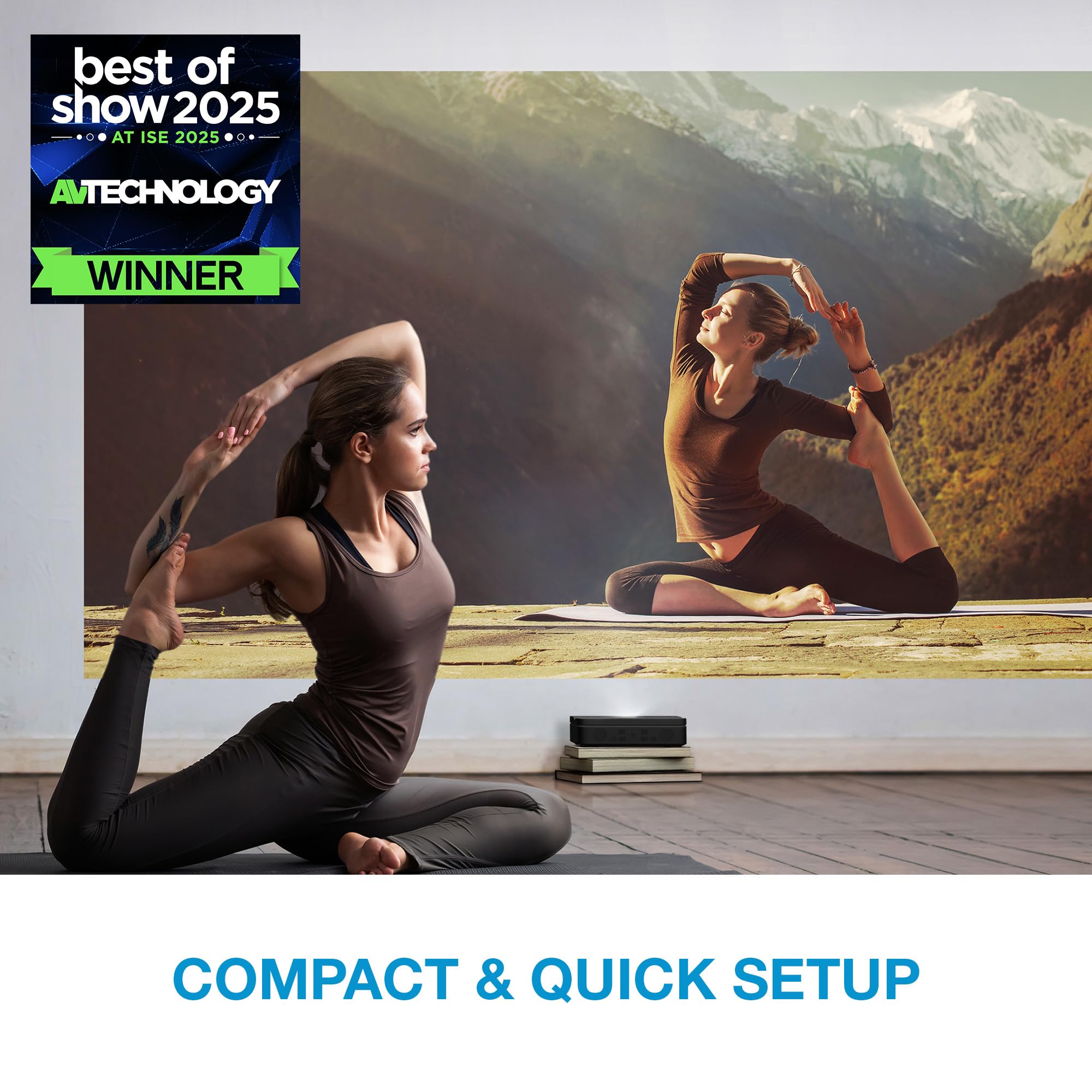 Ultra Short Throw 1080P HDR Triple Laser Projector