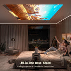 4K Smart Projector with Auto Focus & WiFi Bluetooth