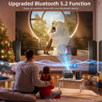 800 ANSI Native 1080P Smart Projector with WiFi & Bluetooth
