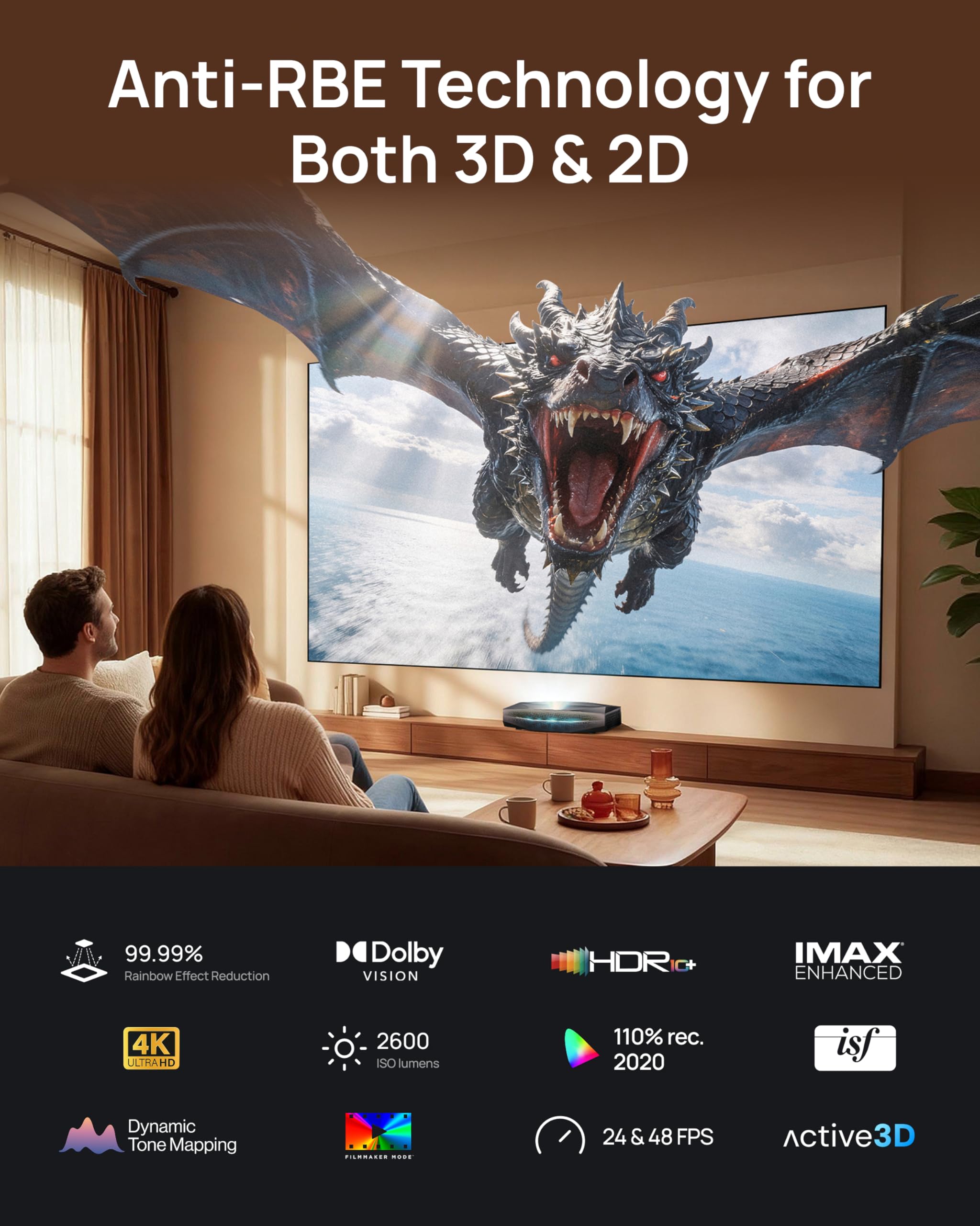 4K Ultra Short Throw UHD Projector