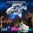 3D Galaxy Star Projector with Bluetooth Speaker