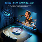Native 1080P Outdoor Projector with WiFi & Bluetooth