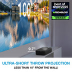 Ultra Short Throw 1080P HDR Triple Laser Projector